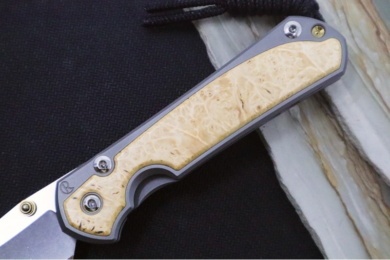 Chris Reeve Knives Small Sebenza 31 - Insingo / CPM-Magnacut Steel / Box Elder Inlay (A6) S31-1126 - Northwest Knives