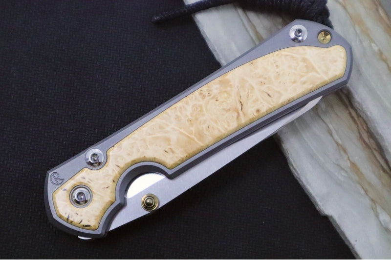 Chris Reeve Knives Small Sebenza 31 - Insingo / CPM-Magnacut Steel / Box Elder Inlay (A6) S31-1126