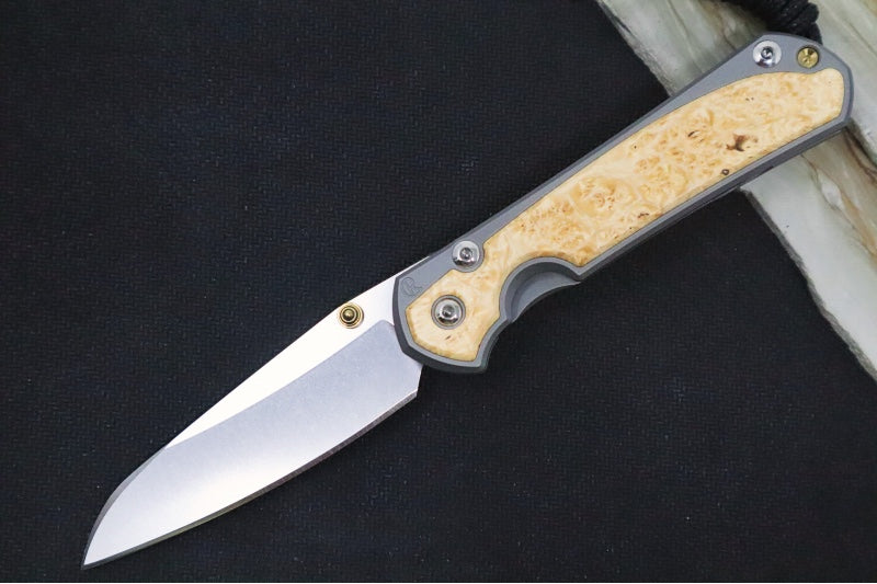 Chris Reeve Knives Small Sebenza 31 - Insingo / CPM-Magnacut Steel / Box Elder Inlay (A7) S31-1126