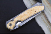 Chris Reeve Knives Small Sebenza 31 - Insingo / CPM-Magnacut Steel / Box Elder Inlay (A7) S31-1126 - Northwest Knives