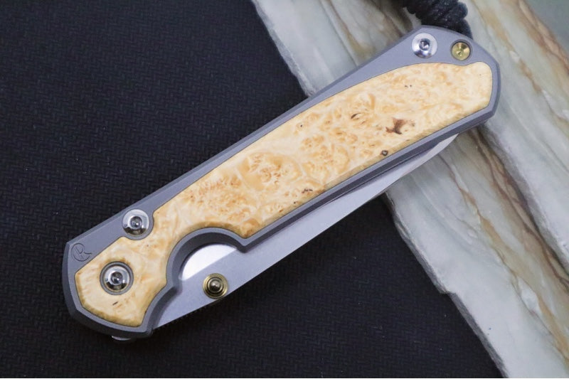 Chris Reeve Knives Small Sebenza 31 - Insingo / CPM-Magnacut Steel / Box Elder Inlay (A7) S31-1126 - Northwest Knives