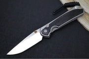Chris Reeve Knives Small Sebenza 31 Polished - Drop Point Blade in CPM-Magnacut / Bog Oak Inlay (A6) S31-1620 - Northwest Knives