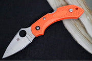 Spyderco Dragonfly 2 - Orange FRN / Satin VG10 Blade C28POR2 - Northwest Knives