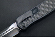 Heretic Knives Cleric II OTF - Black DLC Finish / Tanto Blade / Black Anodized Handle & Black DLC Stainless Steel Inlay / CPM-Magnacut Steel H019-6A-T - Northwest Knives