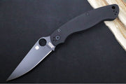 Spyderco Military 2 - CPM-S30V Steel / Black Blade / Black G-10 Handle C36GPBK2 - Northwest Knives