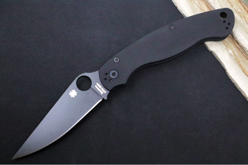 Spyderco Military 2 - CPM-S30V Steel / Black Blade / Black G-10 Handle C36GPBK2