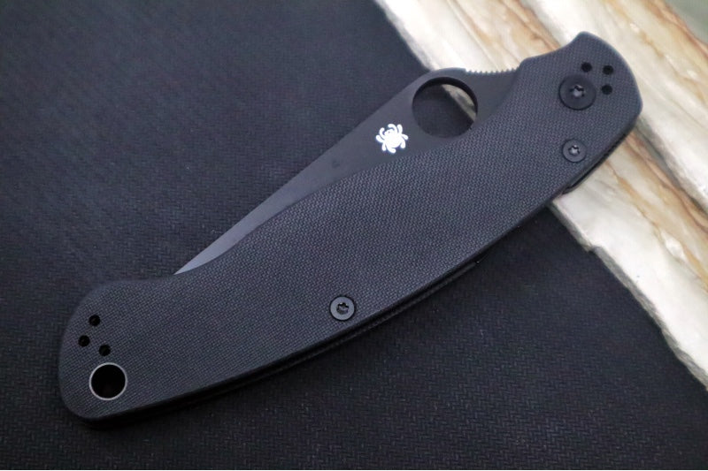 Spyderco Military 2 - CPM-S30V Steel / Black Blade / Black G-10 Handle C36GPBK2