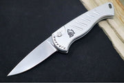 Piranha Knives "Fingerling" - 154CM Blade / Silver Aluminum Handle - Northwest Knives