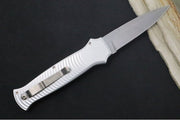 Piranha Knives "Bodyguard" - S30V Stonewash Blade / Silver Aluminum Handle - Northwest Knives