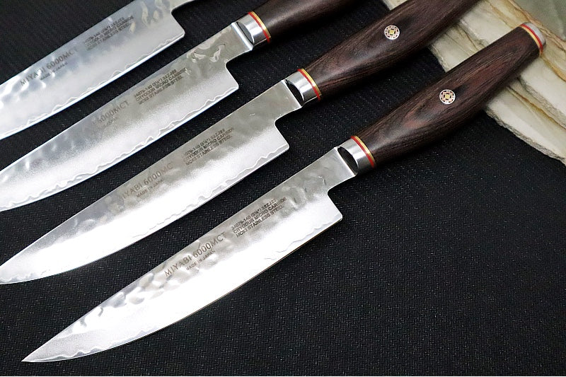Miyabi Artisan - 4pc Steak Set - SG2 Powdered Steel - Made in Seki City, Japan - Northwest Knives