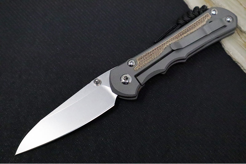 Chris Reeve Knives Large Inkosi LEFT HAND - Insingo Blade / Canvas Micarta Inlay / CPM-Magnacut Steel LIN-1031