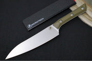 Microtech Utility Knife - M390MK Steel / Stonewashed Finish / OD Green G-10 Handle 3400-10OD - Northwest Knives