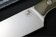 Microtech Utility Knife - M390MK Steel / Stonewashed Finish / OD Green G-10 Handle 3400-10OD - Northwest Knives