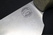 White River Liong Mah Kitchen Knives 2 Pc Set - Maple & Black Richlite Handle - CPM-S35VN Blade Steel - Made in the USA - Northwest Knives