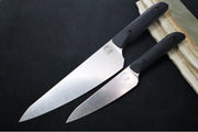 White River Liong Mah Kitchen Knives 2 Pc Set - Black G-10 Handle - CPM-S35VN Blade Steel - Made in the USA - Northwest Knives