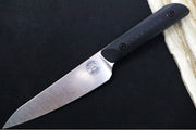 White River Liong Mah Kitchen Knives 2 Pc Set - Black G-10 Handle - CPM-S35VN Blade Steel - Made in the USA - Northwest Knives