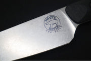 White River Liong Mah Kitchen Knives 2 Pc Set - Black G-10 Handle - CPM-S35VN Blade Steel - Made in the USA - Northwest Knives