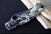 Spyderco Military 2 - CPM-S30V Steel / Black Blade / Camo G-10 Handle C36GPCMOBK2 - Northwest Knives