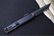 Microtech Ultratech Gen IV OTF - Black Finish / Tanto Blade / Black Anodized Aluminum Handle 11234-1T - Northwest Knives