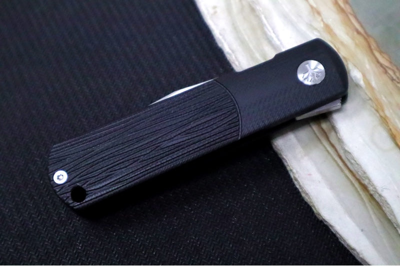 Boker BRLW Compact Flipper - Black G-10 Handle / Clip Point Blade / CPM-Magnacut Steel 110670