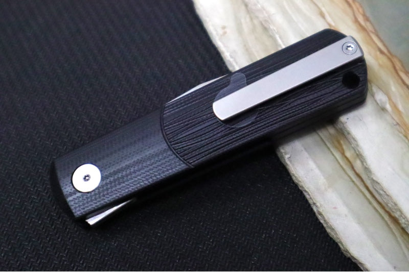 Boker BRLW Compact Flipper - Black G-10 Handle / Clip Point Blade / CPM-Magnacut Steel 110670