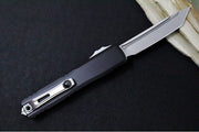 Microtech Ultratech Gen IV OTF - Stonewashed Finish / Tanto Blade / Black Anodized Aluminum Handle 11234-10 - Northwest Knives