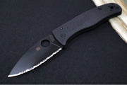 Spyderco Bodacious - Black G-10 Handle / CPM-S30V Steel / Spyderedge Black Drop Point Blade C263GSBK - Northwest Knives