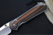 Chris Reeve Large Sebenza 31 - Drop Point Blade /  Macassar Ebony Inlay / CPM-Magnacut (A3) L31-1116 - Northwest Knives