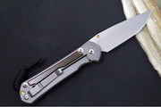 Chris Reeve Large Sebenza 31 - Drop Point Blade /  Macassar Ebony Inlay / CPM-Magnacut (A2) L31-1116 - Northwest Knives