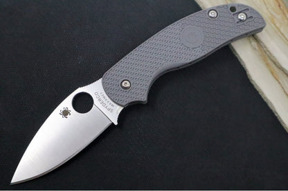 Spyderco Sage 5 - Gray FRN Handle / Satin Blade / Maxamet Steel - C123PGY