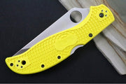 Spyderco Stretch 2 XL Lightweight Salt - Yellow FRN Handle / Satin Blade / H-2 Steel - C258PYL - Northwest Knives