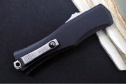 Microtech Hera II OTF - Double Edge / Stonewash Blade / Black Aluminum Handle 1702-10 - Northwest Knives