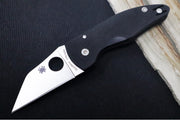 Spyderco Microjimbo- Black G10 Handle / Satin Wharncliffe Blade / CPM-S30V - C264GP - Northwest Knives