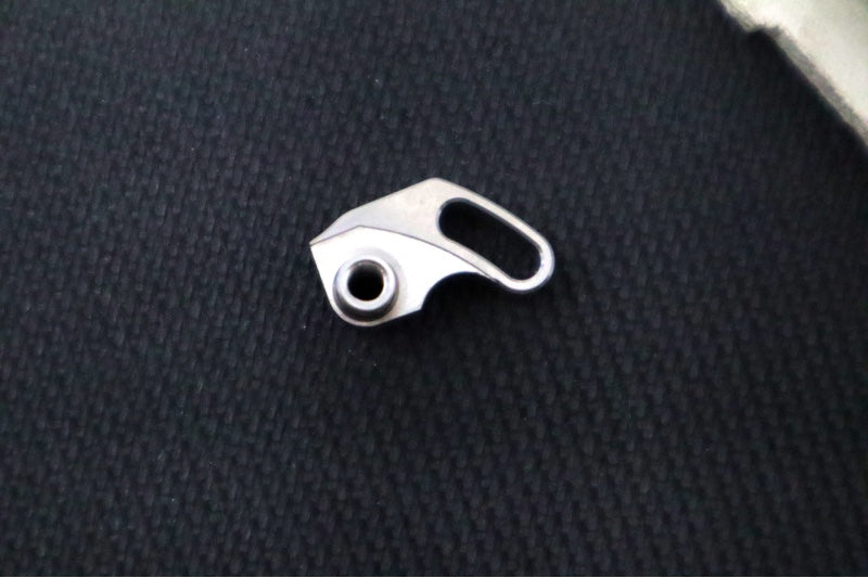 Jekyll to Hyde - Large Inkosi Backspacer - Titanium — Northwest Knives