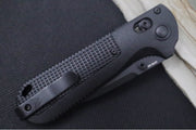 Benchmade 430BK-02 Redoubt - Drop Point / Cerakote Black Finished Blade / Black Grivory Handles - Northwest Knives