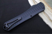 Heretic Knives Manticore X OTF - DLC Black Finish / Tanto Blade / Black Aluminum Handle & Black Hardware H031-6A-T - Northwest Knives