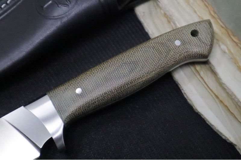 Garage Sale Boker Hunter Fixed Blade - Green Micarta Handle