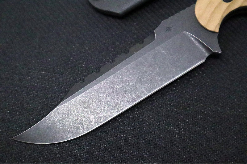 Garage Sale Toor Knives Crewman - Omaha Tan G-10 Handle - A2