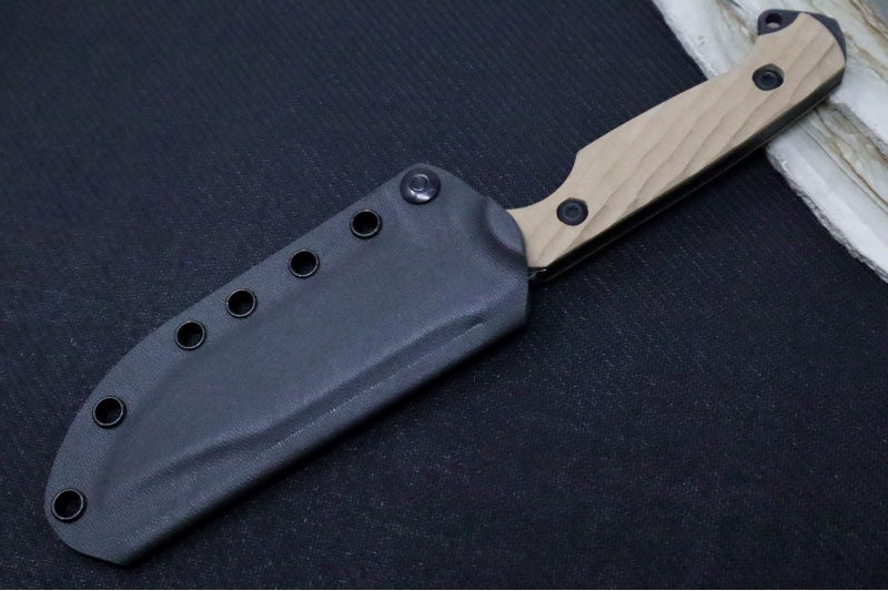 Garage Sale Toor Knives Crewman - Omaha Tan G-10 Handle - A2