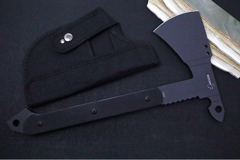 Garage Sale Boker Plus Vox T-Hawk G-10 Tomahawk/Axe Fixed Blade - Black G-10 Handle 09BO100