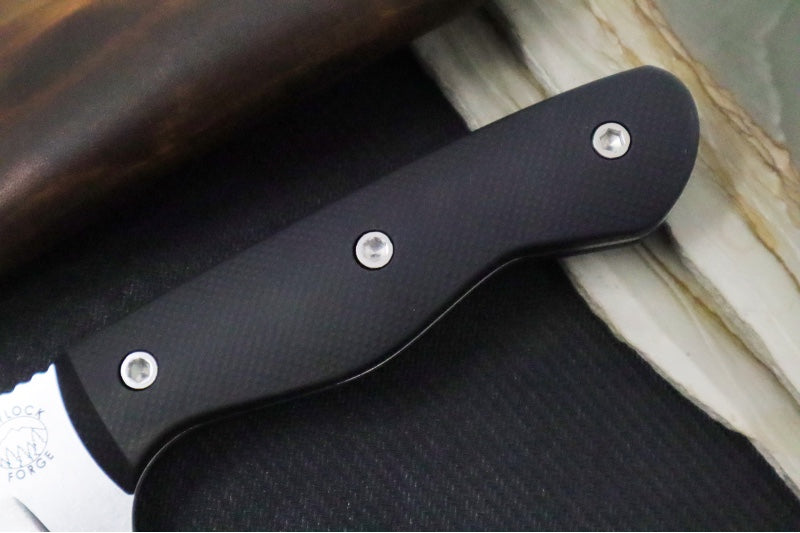 Garage Sale Greylock Forge Fixed Blade - 1095 Steel / Leather Sheath