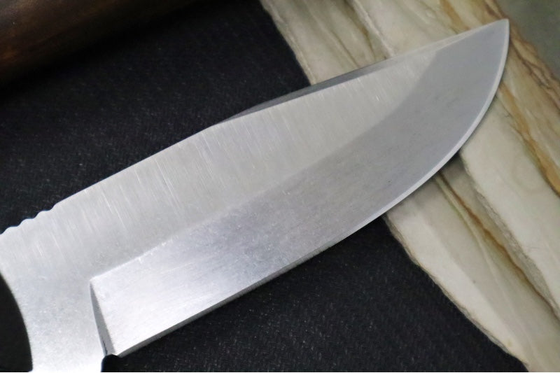 Garage Sale Greylock Forge Fixed Blade - 1095 Steel / Leather Sheath