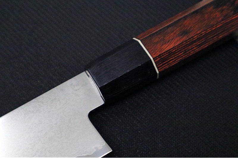 KIWAMI - 6.5" Santoku - Aus 8 Damascus - Pakkawood Octagon Handle - Made in Seki City, Japan