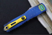 Microtech Ultratech ZBP (Zero Blade Play) Gen III OTF Fallout Signature Series - Apocalyptic Finish / Dagger Blade / "Fallout" Anodized Aluminum Handle 1122-10FOS - Northwest Knives