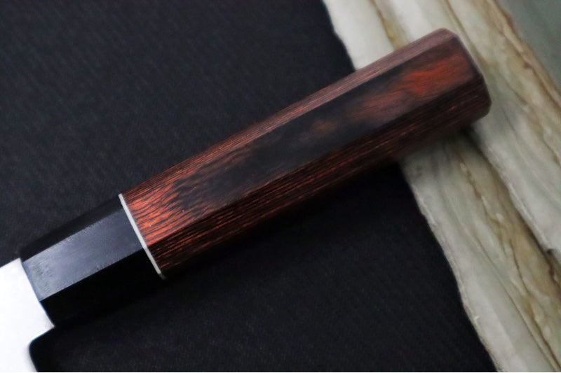 KIWAMI - 8" Chef's Knife - Aus 8 Damascus - Pakkawood Octagon Handle - Made in Seki City, Japan