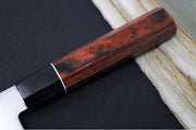 KIWAMI - 6.5" Nakiri Knife - Aus 8 Damascus - Pakkawood Octagon Handle - Made in Seki City, Japan - Northwest Knives