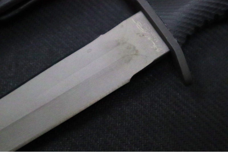 Garage Sale Spartan Harsey Dagger - Black Canvas Micarta Handle / CPM-S45VN Steel SB49BKBKKYBK