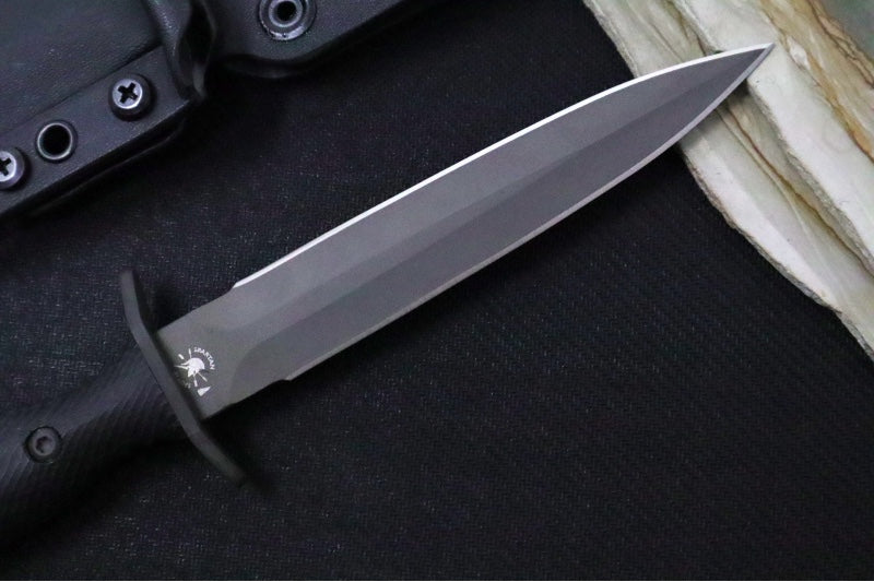 Garage Sale Spartan Harsey Dagger - Black Canvas Micarta Handle / CPM-S45VN Steel SB49BKBKKYBK