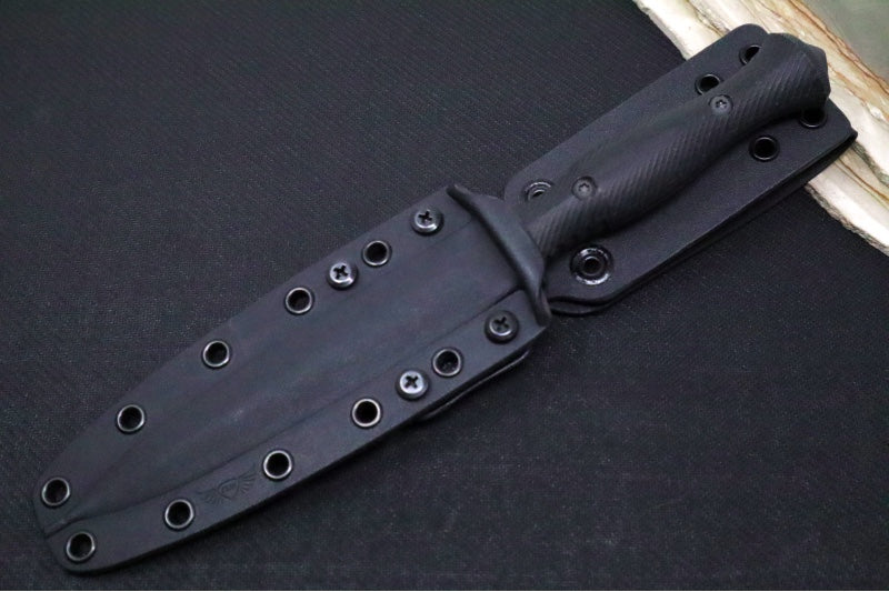 Garage Sale Spartan Harsey Dagger - Black Canvas Micarta Handle / CPM-S45VN Steel SB49BKBKKYBK