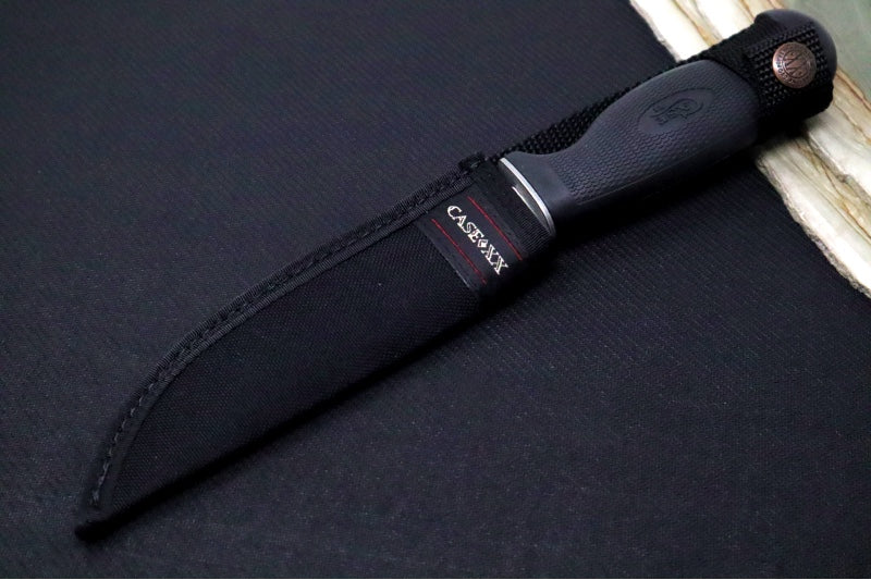 Garage Sale Case Hunter Fixed Blade - Textured Synthetic Handle / Ballistic Nylon Sheath